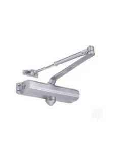 Access Control Silver Door Closer – Medium Duty