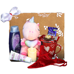 Lavender & Red Lovers Gift